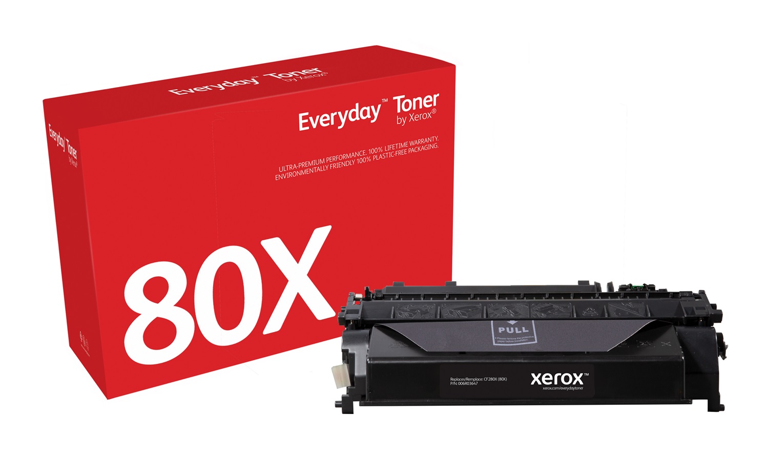 Xerox Everyday Toner ™ Nero Compatibile con HP 80X (CF280X), Altissima Capacità, 11500 Pagine, 1 pz