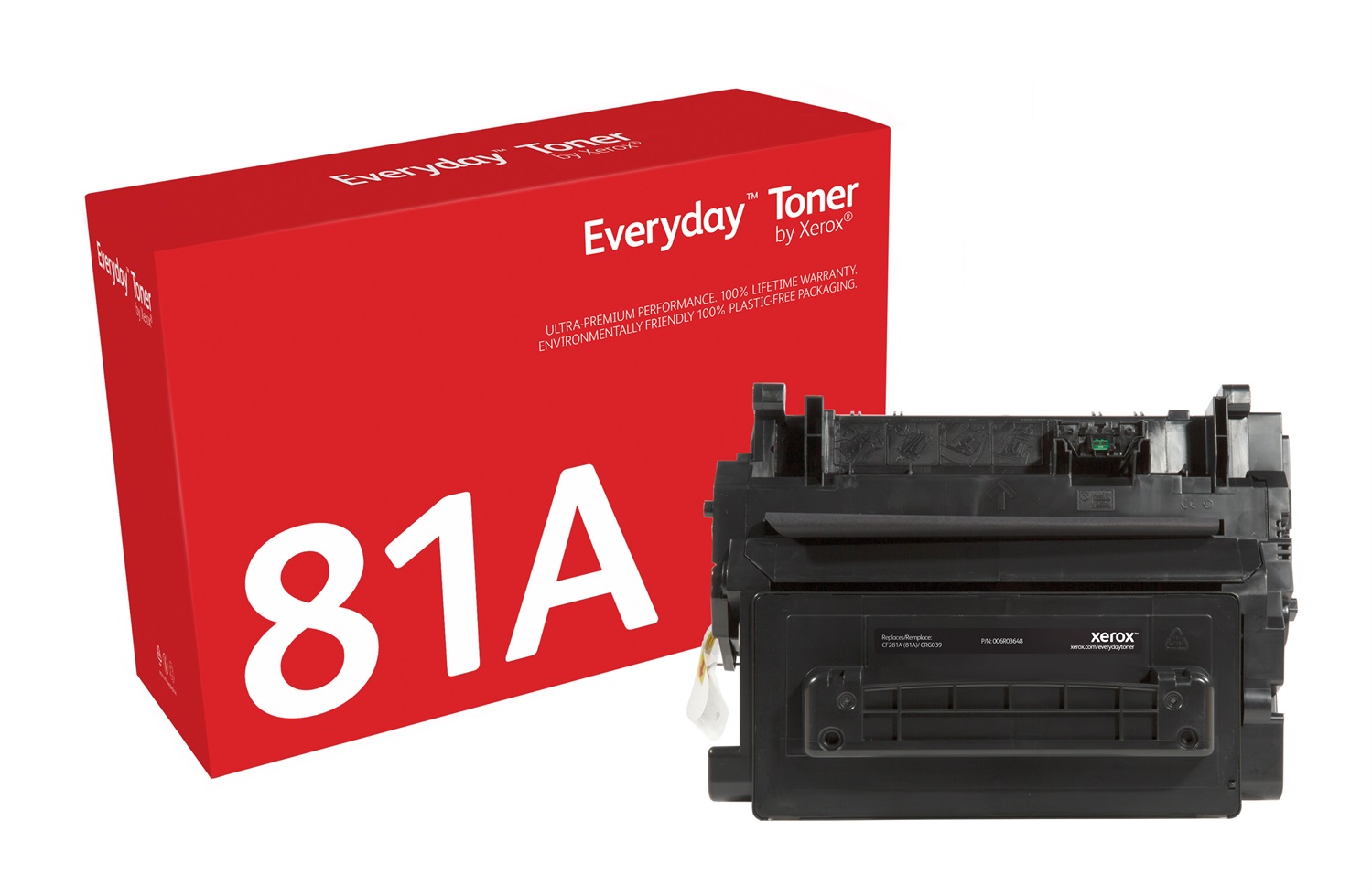 Xerox Everyday Toner Nero compatibile con HP 81A (CF281A/CRG-039) - Capacità 10500 pagine