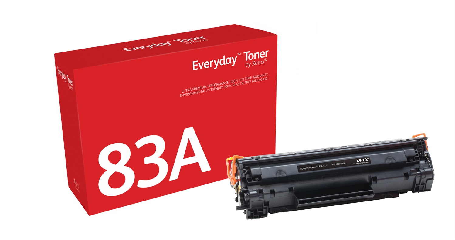 Xerox Everyday Toner ™ Nero compatibile con HP 83A (CF283A), Capacità standard, 1500 pagine, 1 pz