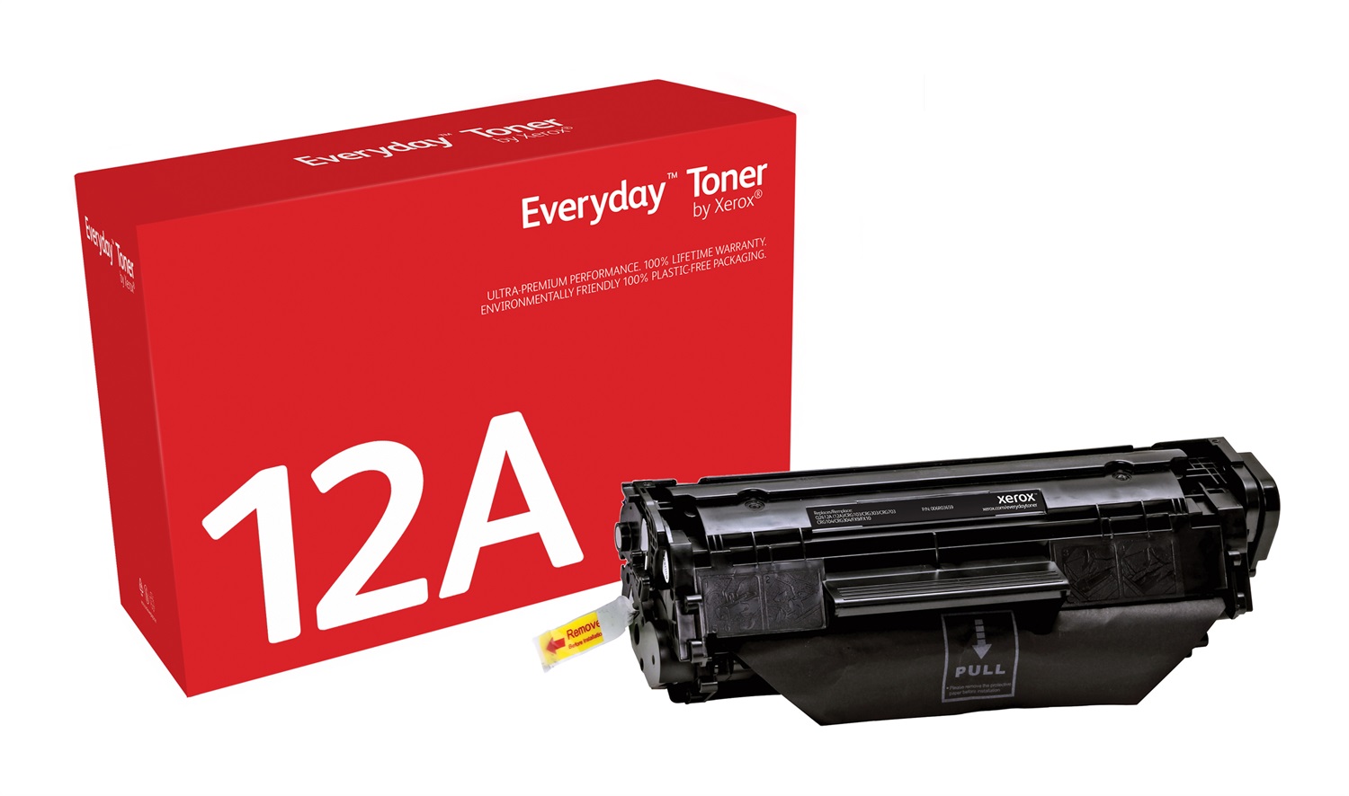 Xerox Everyday Toner ™ Nero compatibile con HP 12A (Q2612A/ CRG-104/ FX-9/ CRG-103), Capacità 2000 pagine, 1 pz