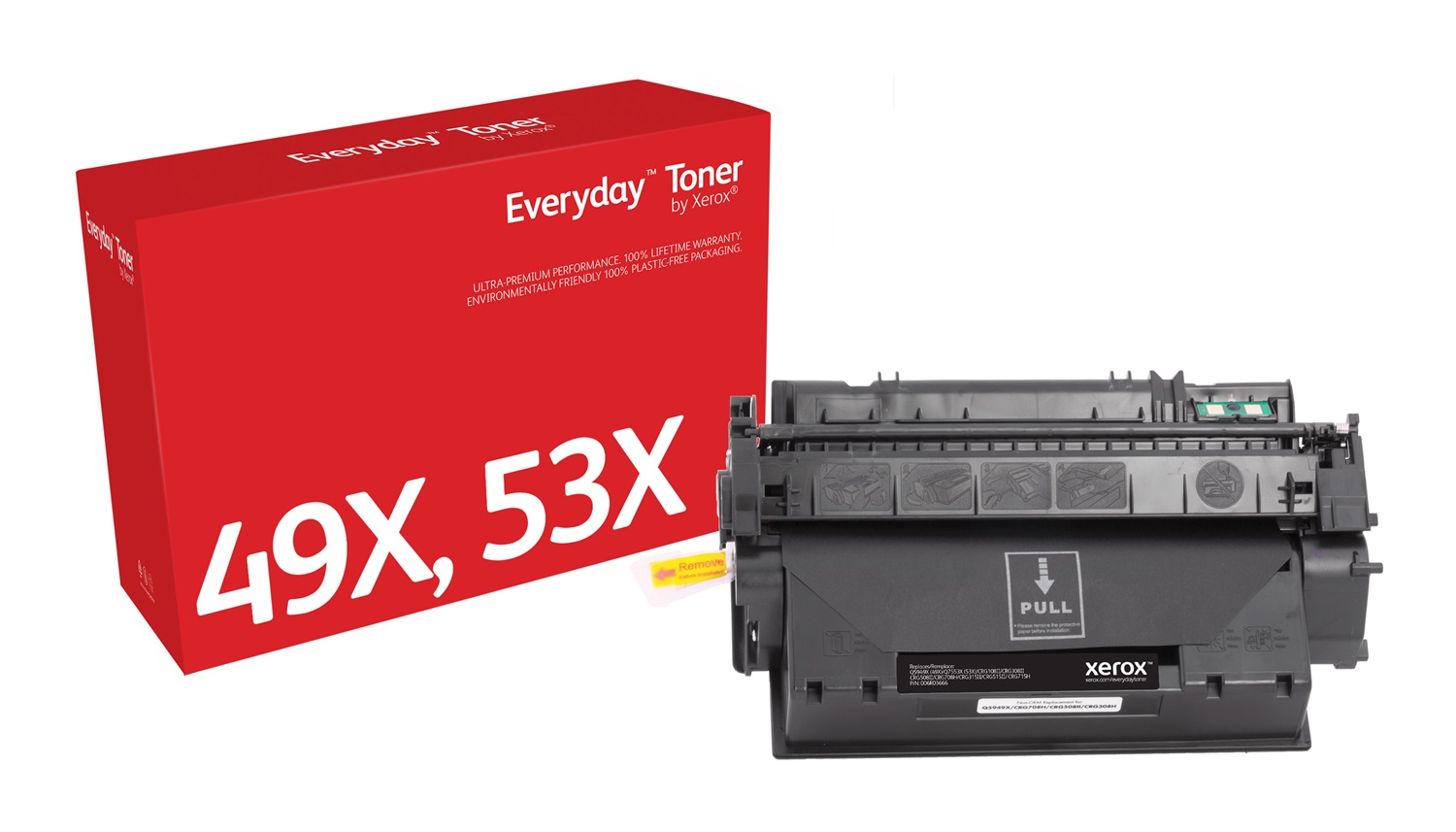 Xerox Everyday Toner Nero compatibile con HP 49X/53X (Q5949X/Q7553X) - Alta Capacità, 6000 pagine