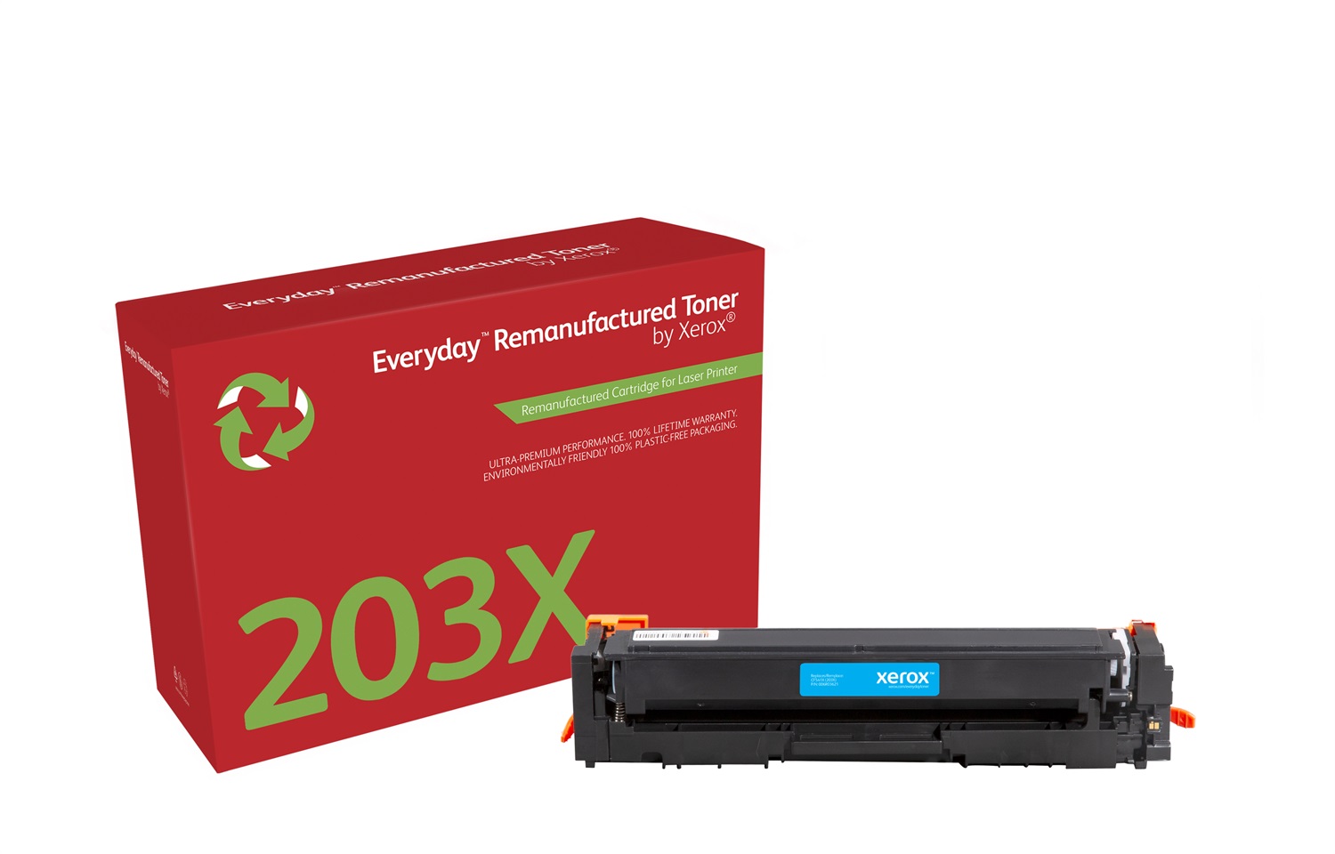 Xerox Everyday Toner Rigenerato Ciano Compatibile con HP 203X (CF541X) - High Capacity fino a 2500 Pagine
