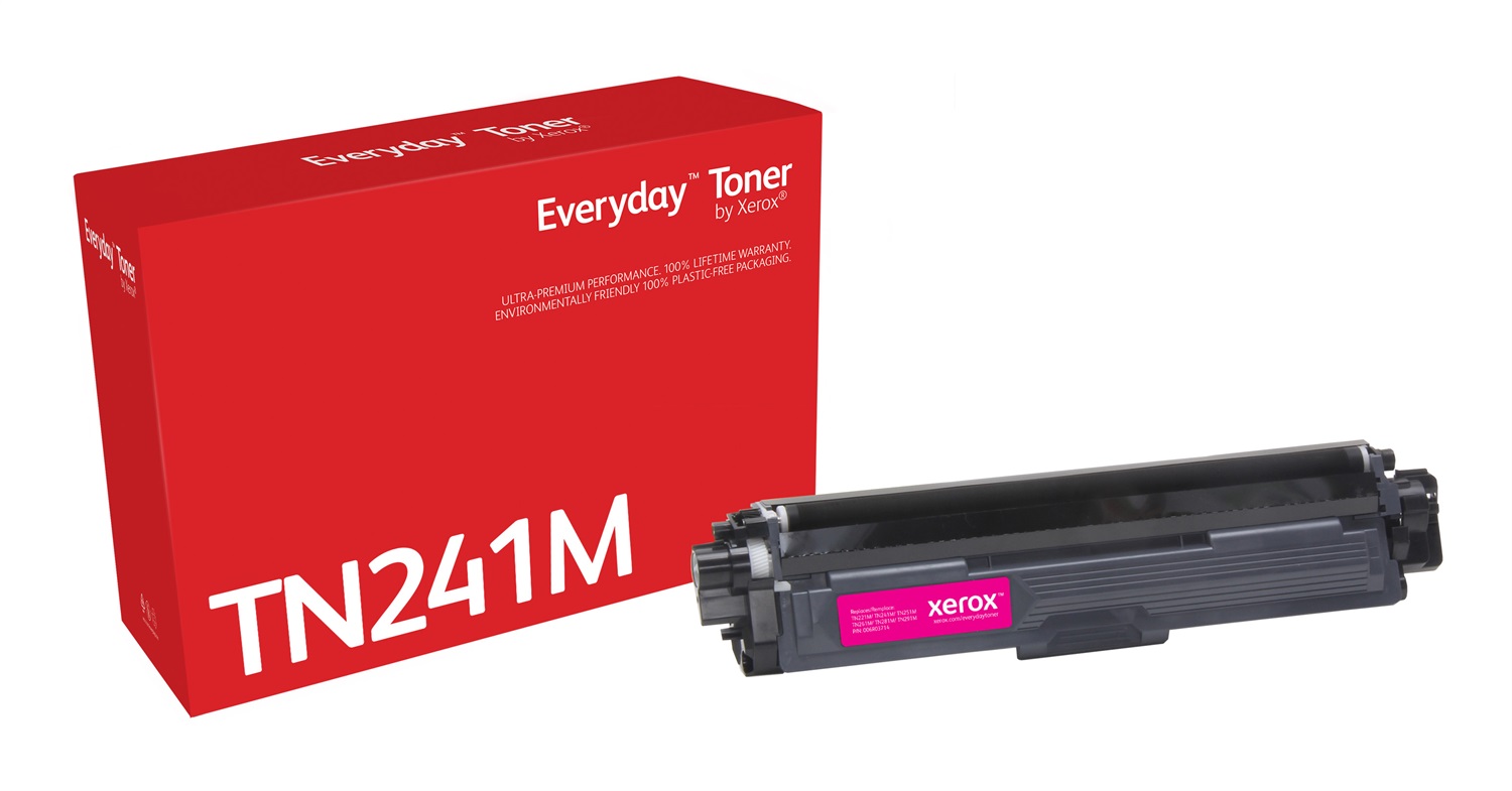 Xerox Everyday Toner Magenta compatibile con Brother TN241M - Capacità 1400 pagine (006R03714)