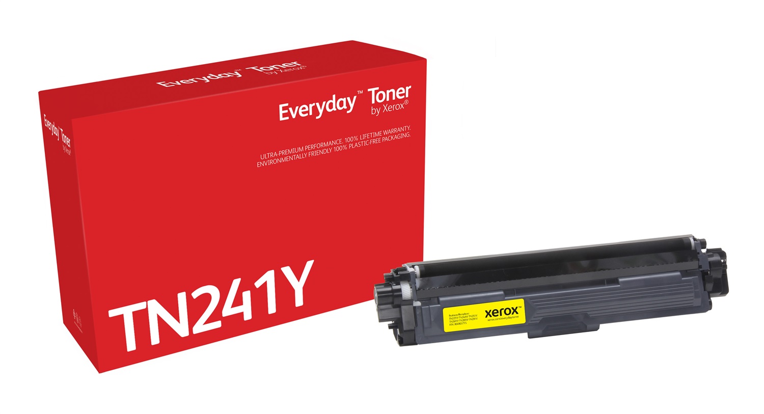 Xerox Everyday Toner ™ Giallo compatibile con Brother TN241Y, Capacità 1400 pagine, 1 pz