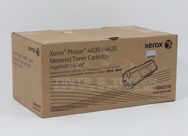 Xerox 106R02318 Toner Originale Nero per Phaser 4600/4620/4622 - Capacità 40.000 Pagine