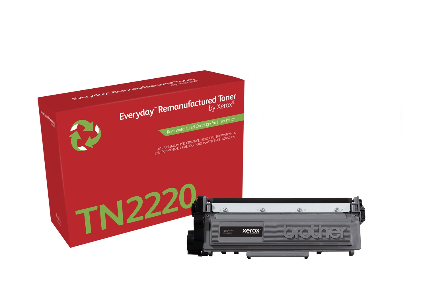 Xerox Toner Compatibile TN-2220 per Brother - Capacità 2600 Pagine