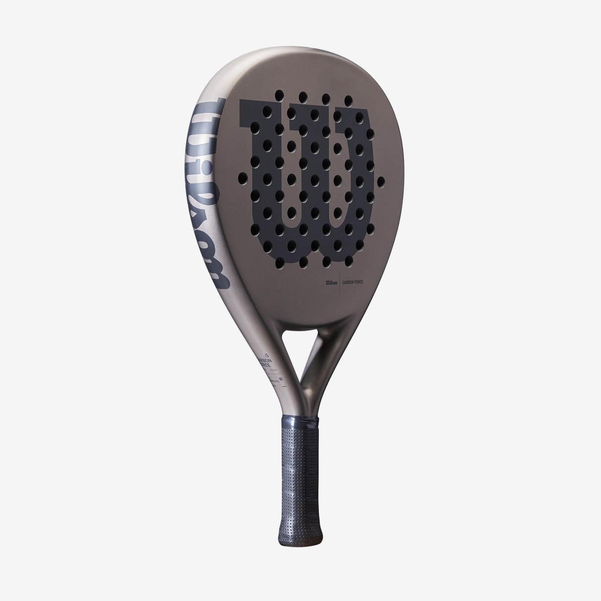 Wilson Carbon Force - Racchetta da Padel Unisex, Potente e Confortevole, Forma Diamante, 365g