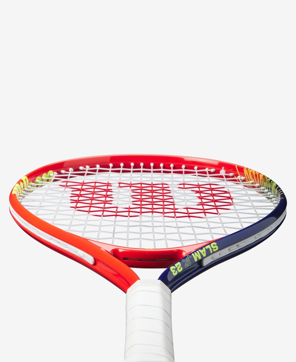 Wilson Slam Jr 23 - Racchetta da Tennis Leggera e Resistente per Bambini, Colore Blu, Taglia 23