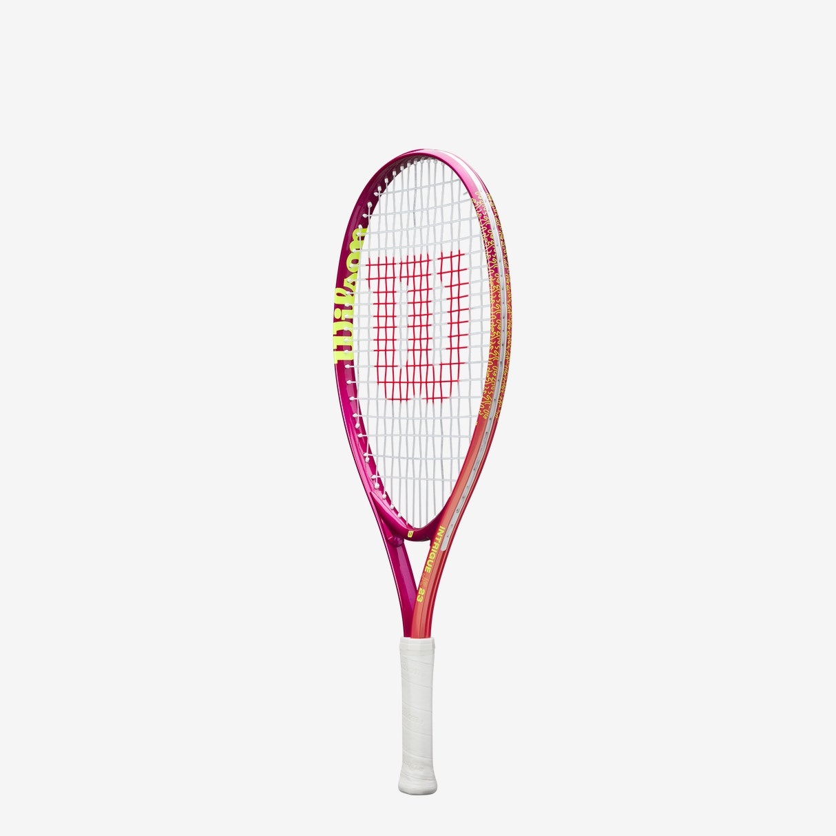 Wilson Intrigue Jr 23 Racchetta da Tennis Junior - Colore Marrone/Rosa, Misura 23, Telaio Leggero e Corde Delicate