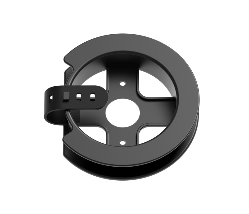 Logitech Mic Pod Mount - Supporto da tavolo compatto per microfoni Rally e Rally Plus con gestione dei cavi