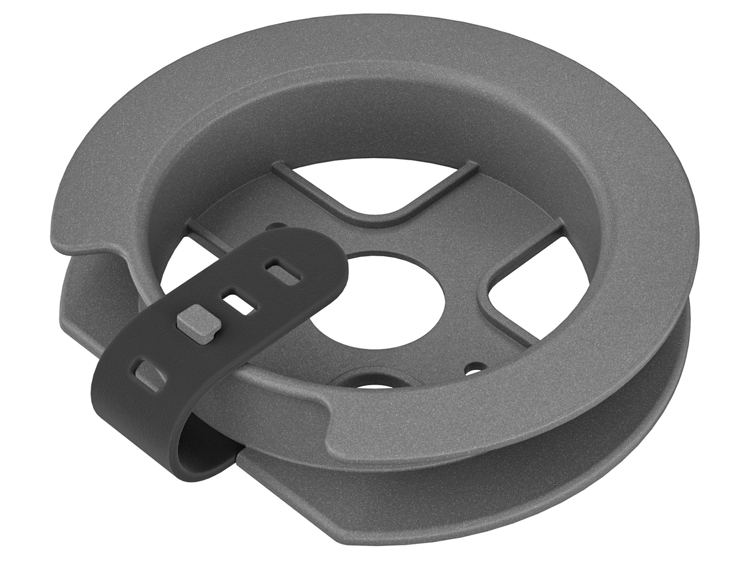 Logitech Mic Pod Mount - Supporto da tavolo e soffitto per Rally Mic Pod, Bianco, Diametro 14,6 cm