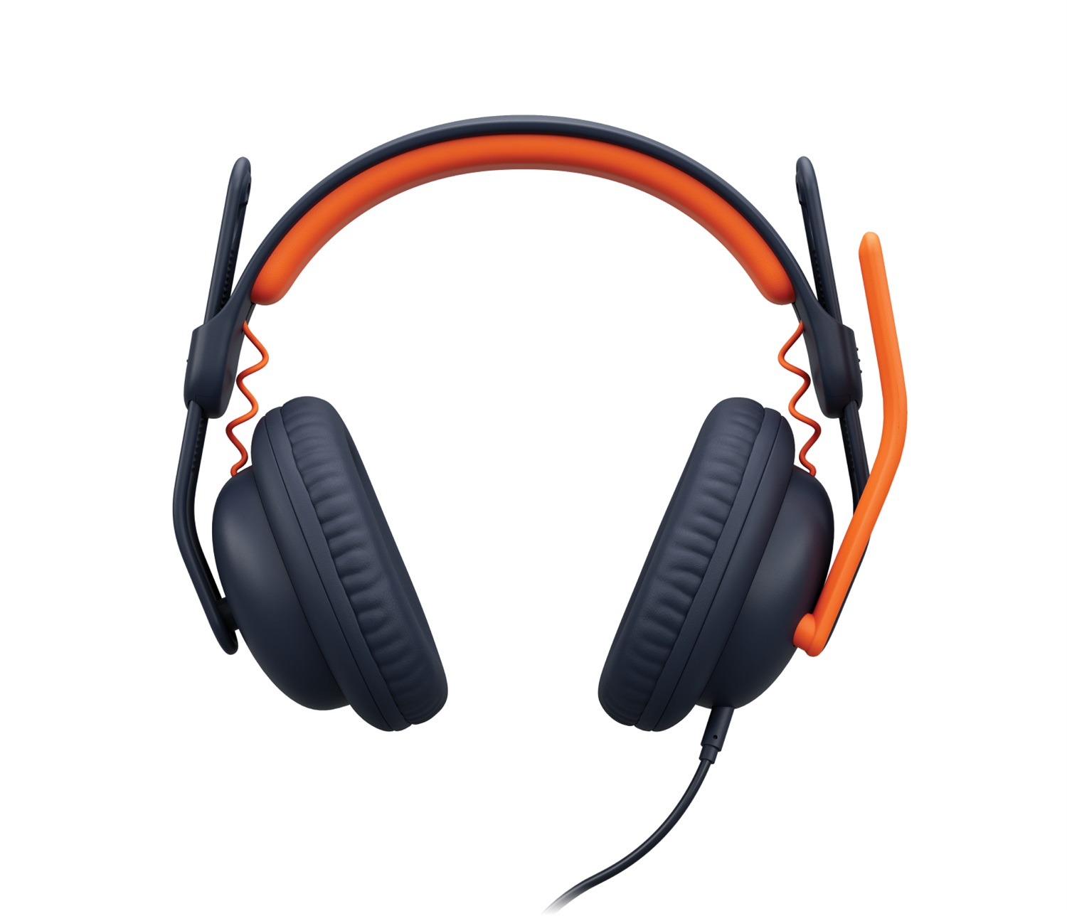 Logitech 981-001389 Cuffia e Auricolare Cablato a Padiglione per Studio - Blu e Arancione, 192 g