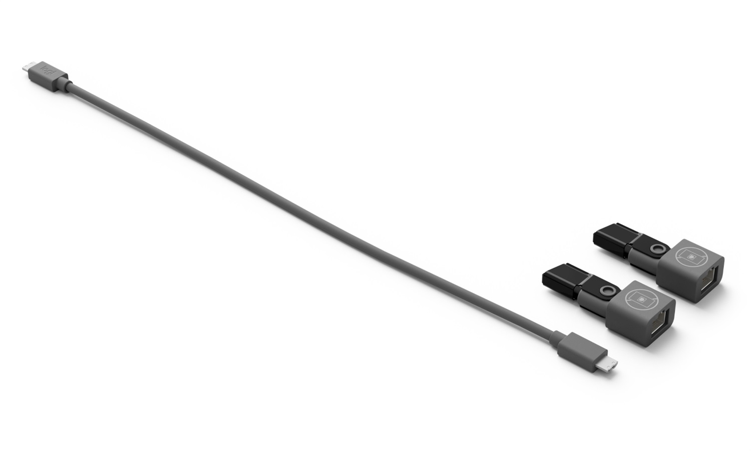 Logitech Rally Mic Pod CAT Coupler - Cavo di Estensione Grafite 0,215m per Videoconferenza