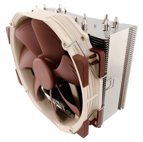 Noctua NH-U14S Dissipatore a Torre Singola per CPU 140 mm Marrone - Prestazioni Ottimali e Silenziosità