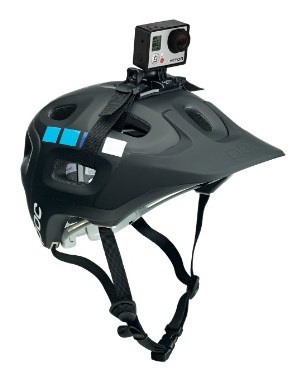 GoPro Cinghia da Casco Ventilata - Compatibile con Videocamere HD HERO e Piastra di Base Inclusa
