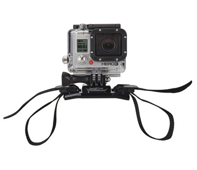 GoPro Cinghia da Casco Ventilata - Compatibile con Videocamere HD HERO e Piastra di Base Inclusa