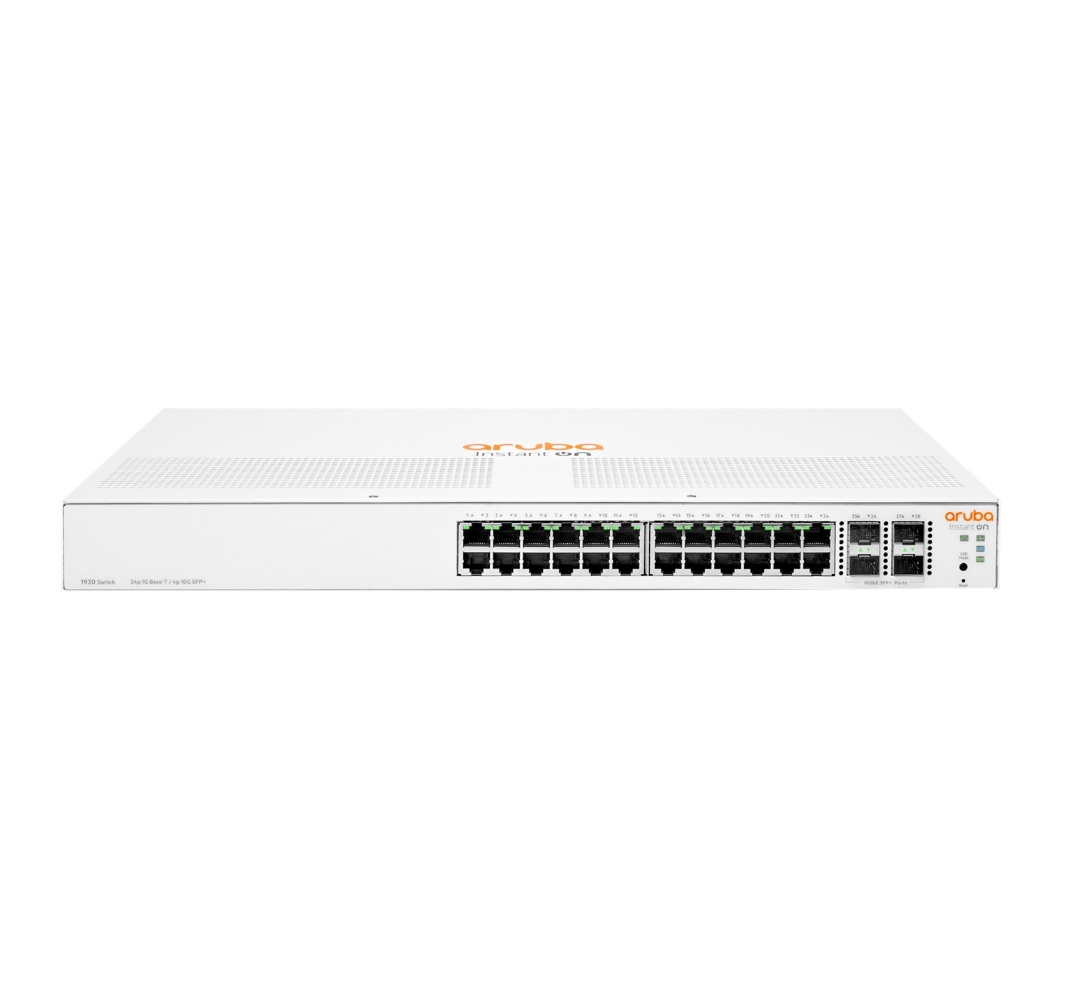 Hewlett Packard Enterprise Aruba Instant On 1930 Switch Gestito L2 24 Porte Gigabit Ethernet (10/100/1000) 4 SFP 1U Bianco