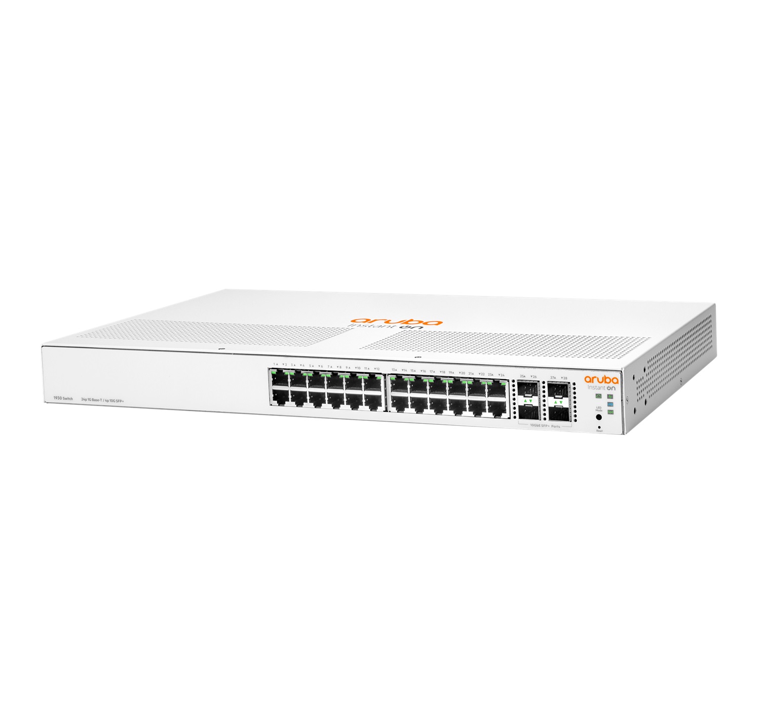 Hewlett Packard Enterprise Aruba Instant On 1930 Switch Gestito L2 24 Porte Gigabit Ethernet (10/100/1000) 4 SFP 1U Bianco