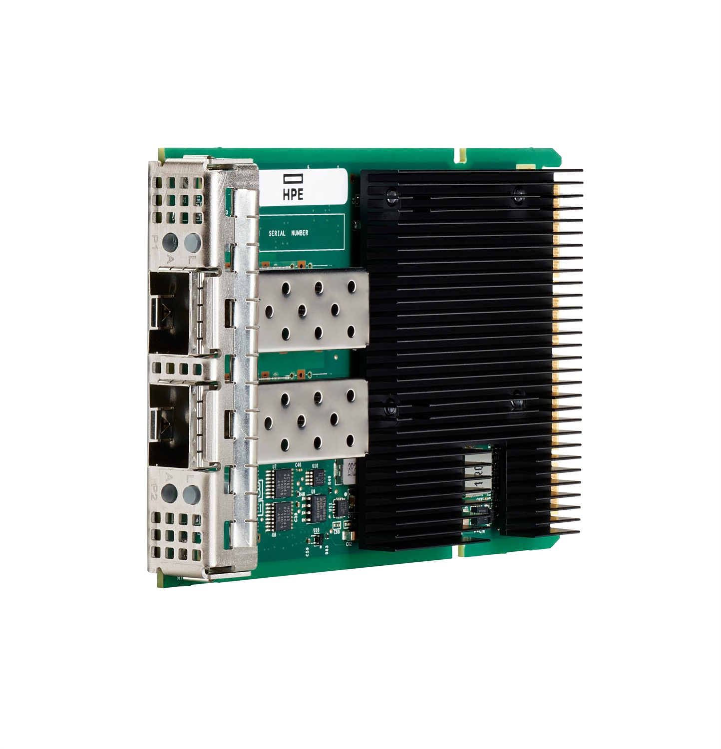 Hewlett Packard Enterprise Broadcom BCM57412 Scheda di rete 10Gb 2 porte SFP OCP3 Interno Cablato PCI Express Ethernet/Fiber 10000 Mbit/s