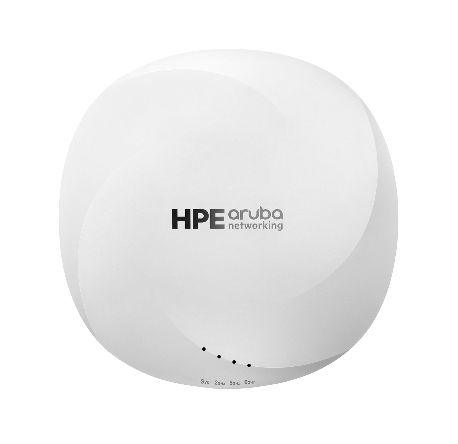 HPE Aruba AP-615 - Access Point Wi-Fi 6E, 2400 Mbit/s, Dual Band (2.4 GHz, 5 GHz, 6 GHz), Supporto Power over Ethernet (PoE), Bianco