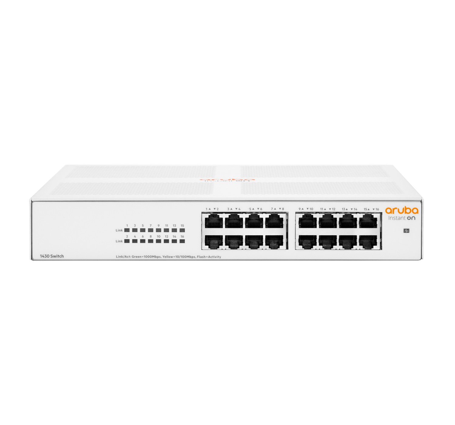 HPE Aruba Instant On 1430 16G Switch Non gestito L2 Gigabit Ethernet (10/100/1000) 1U - Plug and Play, Full Duplex