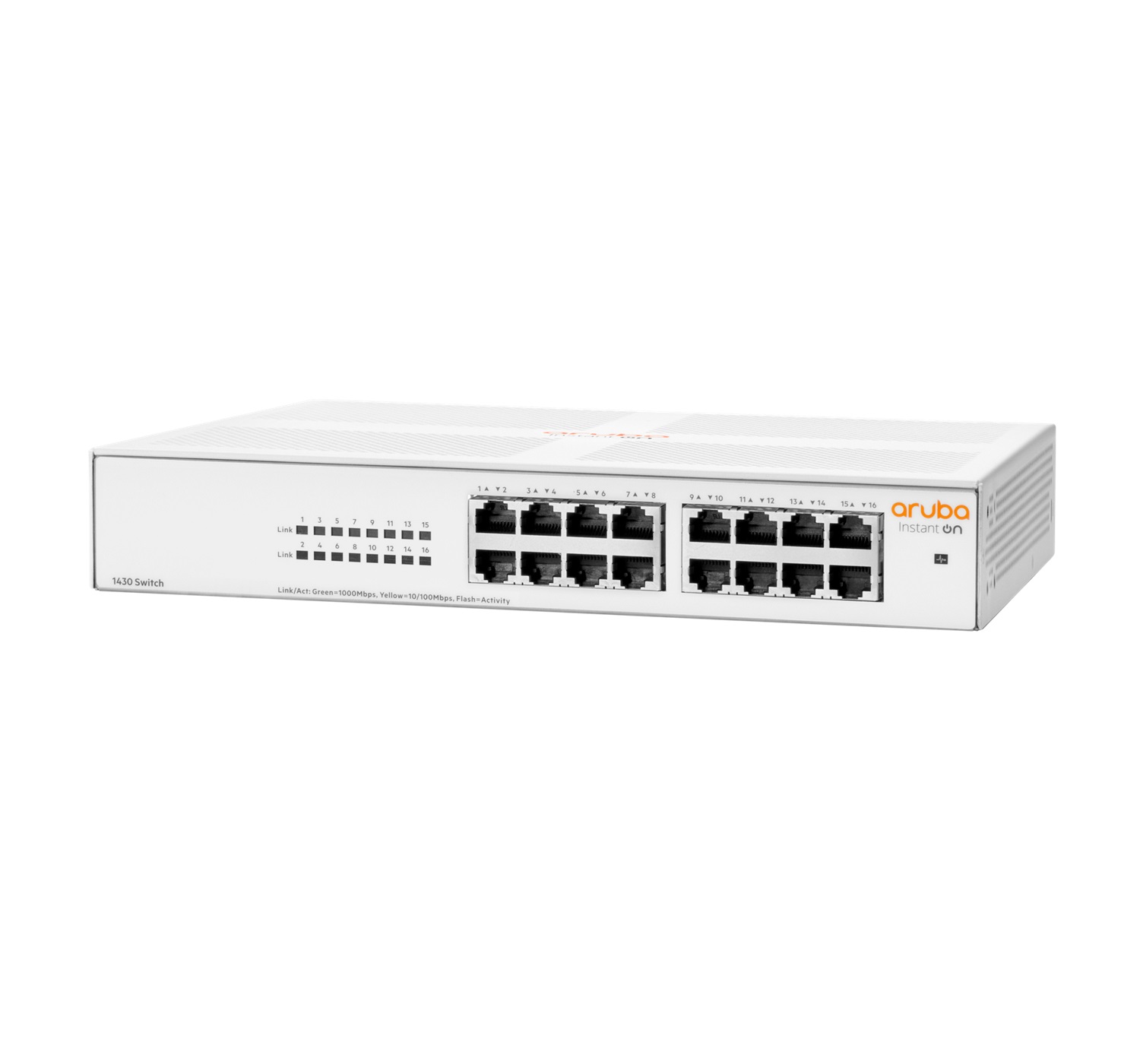 HPE Aruba Instant On 1430 16G Switch Non gestito L2 Gigabit Ethernet (10/100/1000) 1U - Plug and Play, Full Duplex