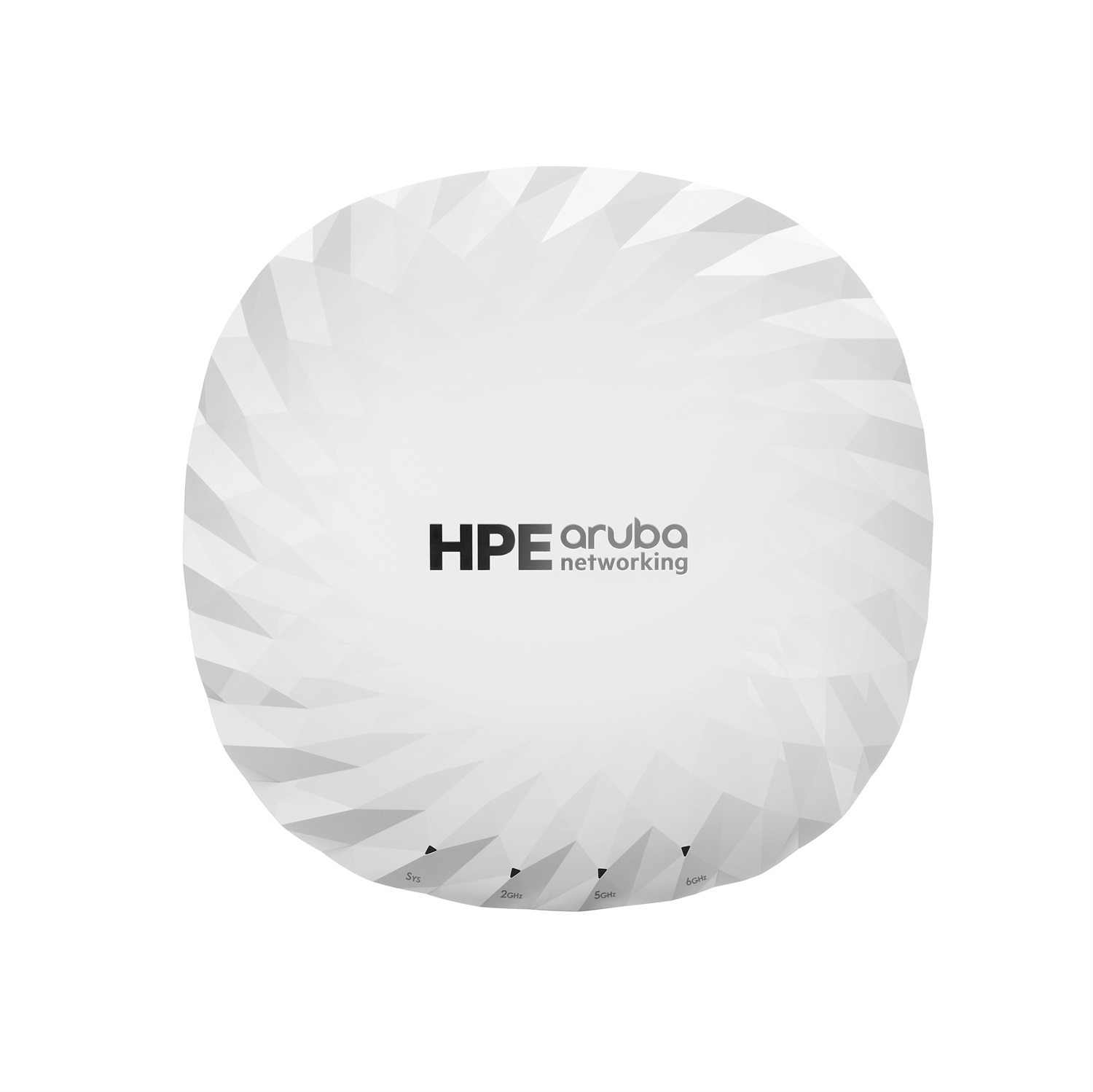 HPE Aruba Networking AP-735 Bianco Access Point Tri Radio 2x2 Wi-Fi 7 con Power over Ethernet (PoE), 2.4/5/6 GHz, Velocità fino a 5000 Mbit/s, Consumo Energetico Max 36 W