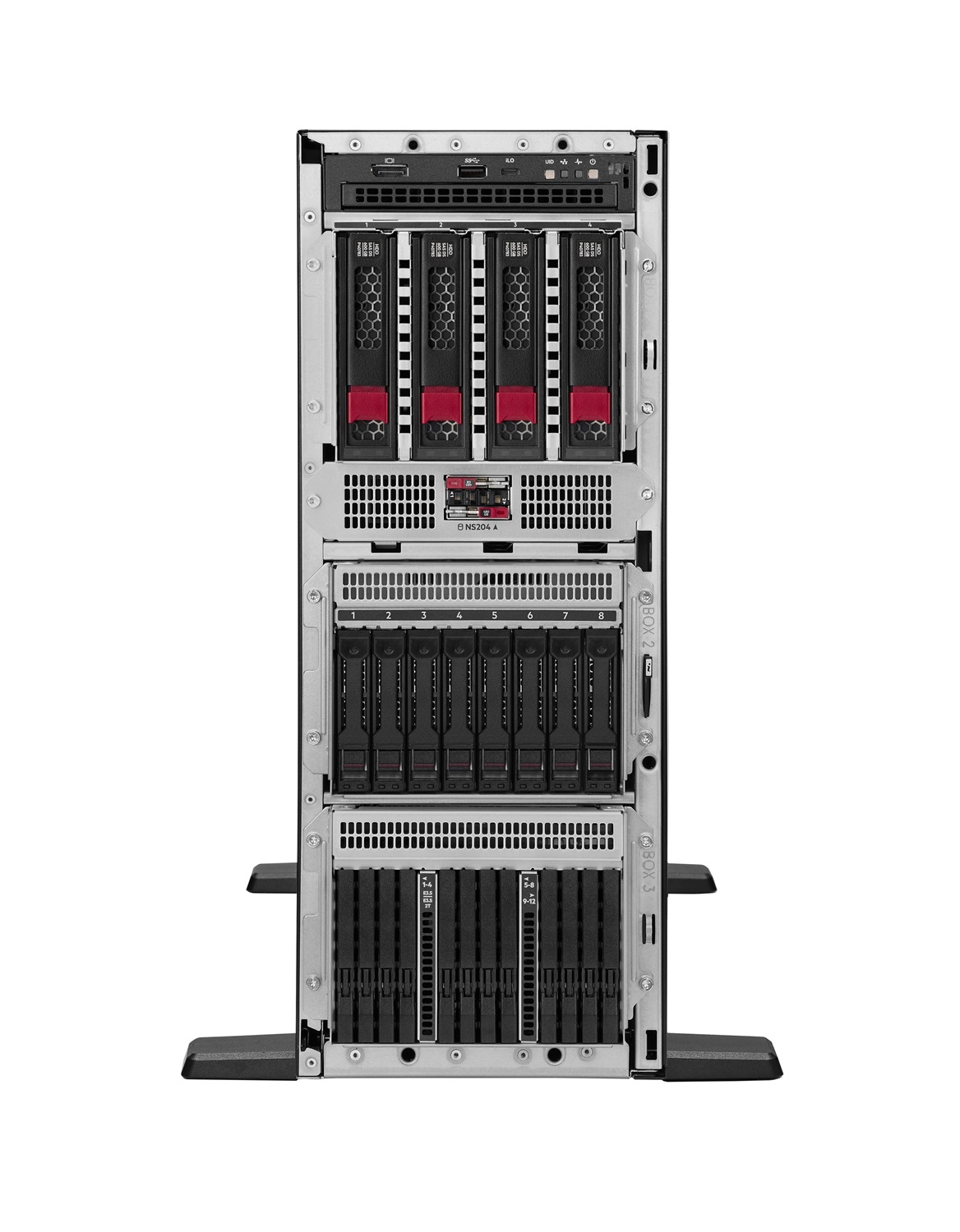 HPE ProLiant Compute ML350 Gen12 - Server Tower 2P 6515P 16C, 1x64GB-R, 2x480GB SSD, 2x1000W PS, Ideale per PMI