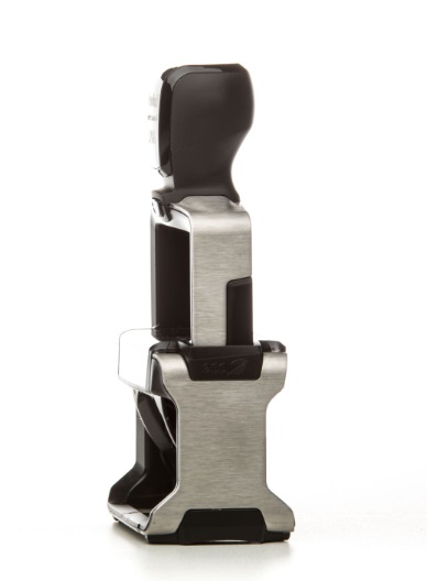 Trodat Professional 5206 Timbro Autoinchiostrante Personalizzabile 56x33 mm in Acciaio Inox - 8 Righe - Colore Nero