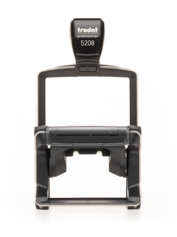 Trodat PROFESSIONAL 5208 Timbro Autoinchiostrante Personalizzabile 68x47 mm Nero - Inchiostro Indelebile