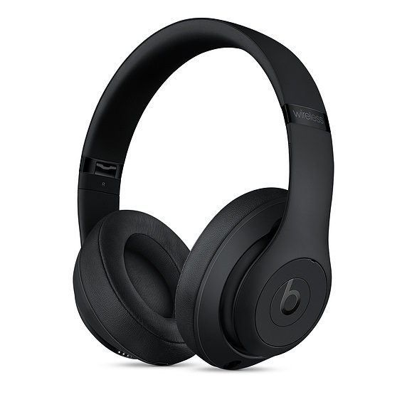 Beats Studio3 Cuffie Wireless Over-Ear con Cancellazione Attiva del Rumore - Nero Opaco