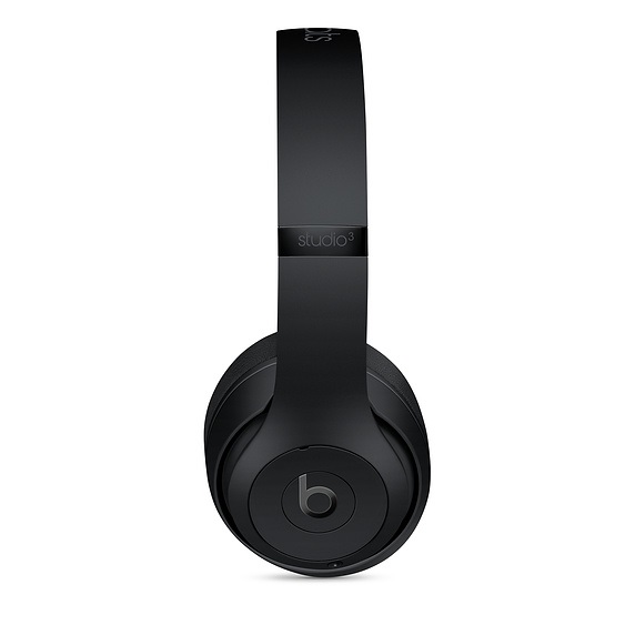 Beats Studio3 Cuffie Wireless Over-Ear con Cancellazione Attiva del Rumore - Nero Opaco