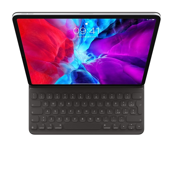 Apple Smart Keyboard Folio per iPad Pro 12.9'' (6ª generazione) - Tastiera QWERTY Italiana, Cover Protettiva