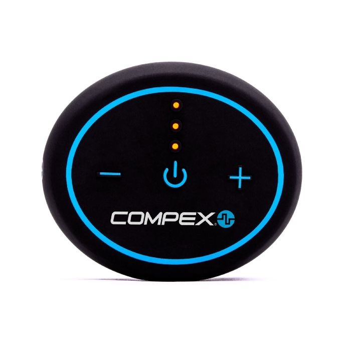 Compex Mini Elettrostimolatore Muscolare Wireless - Ems, Tens e Massaggio, 2 Canali, 6 Programmi, Controllato dall'App, Design Tascabile