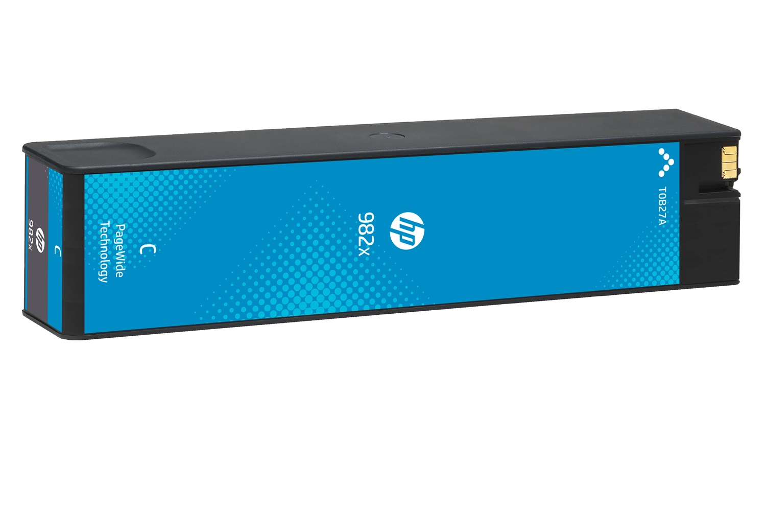 HP Cartuccia Ciano Originale T0B27A 982X - Alta Capacità, Resa Elevata (XL), Inchiostro a Base di Pigmento, 16000 Pagine