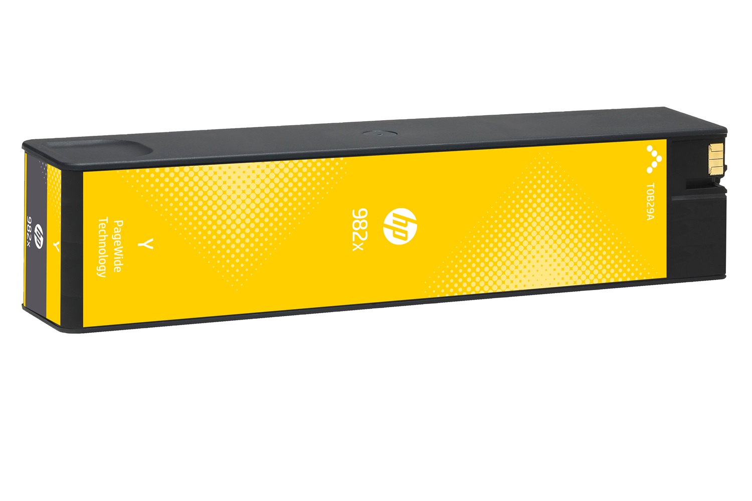 HP Cartuccia d'inchiostro originale giallo T0B29A 982X - Alta capacità (16000 pagine) per PageWide