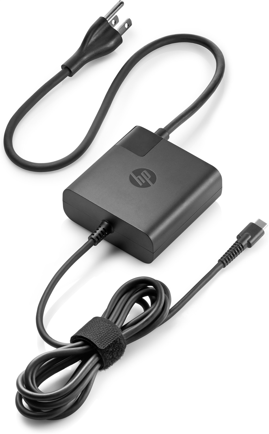 HP Adattatore di Alimentazione USB-C 65W - Compatibile con Notebook HP Pro, Elite ed EliteBook, Nero