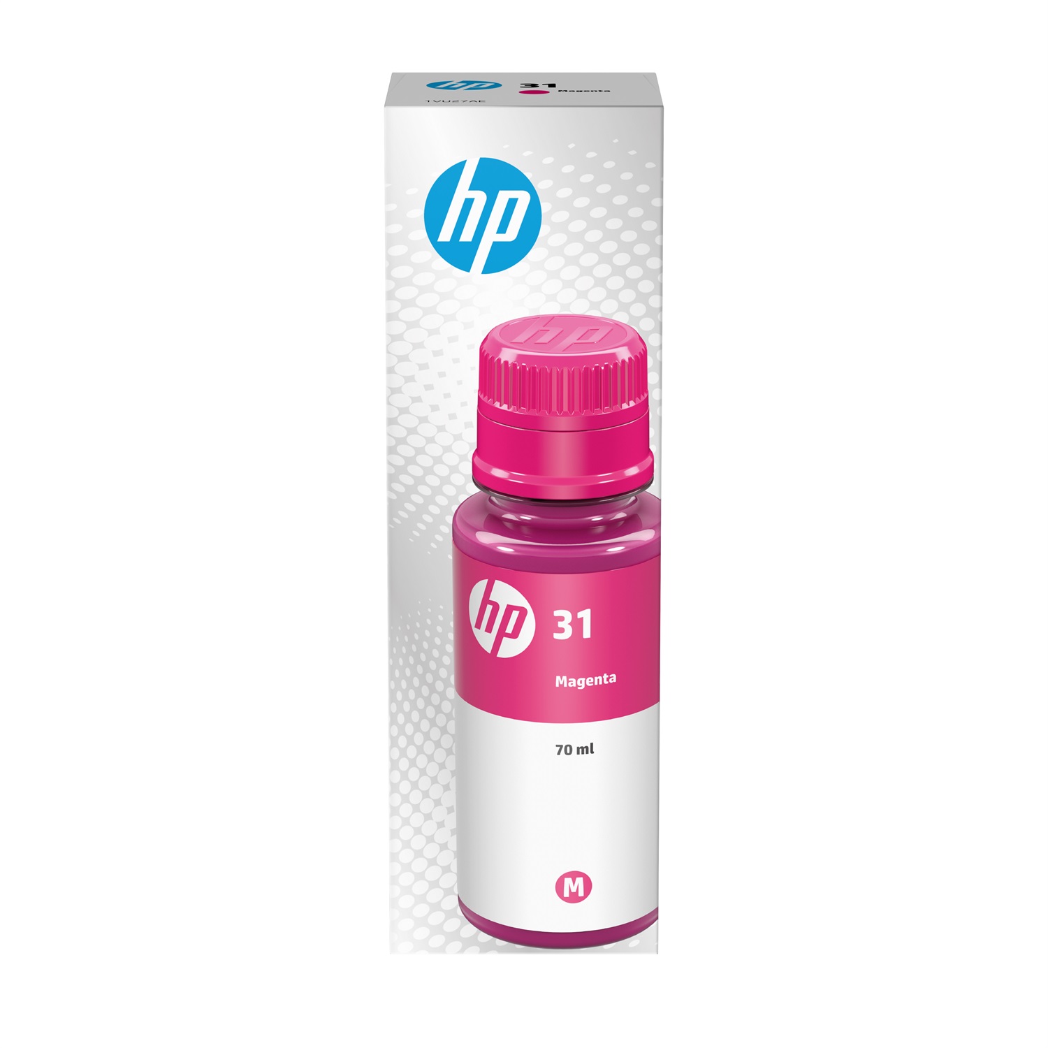 HP 31 Flacone di Inchiostro Originale Magenta da 70 ml - 8000 Pagine per Stampanti HP Ink Tank e Smart Tank