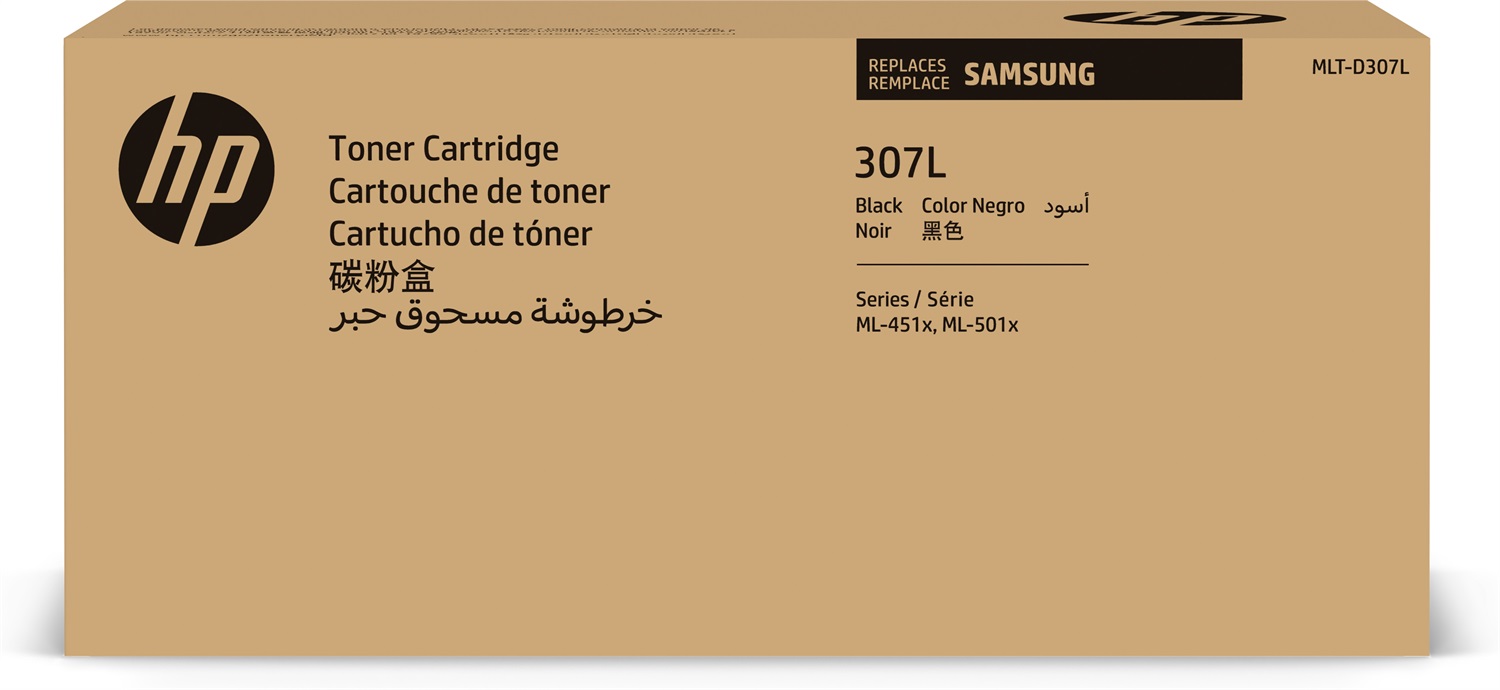HP SV066A MLT-D307L Toner Nero - 15.000 Pagine per Samsung ML 4510/5010
