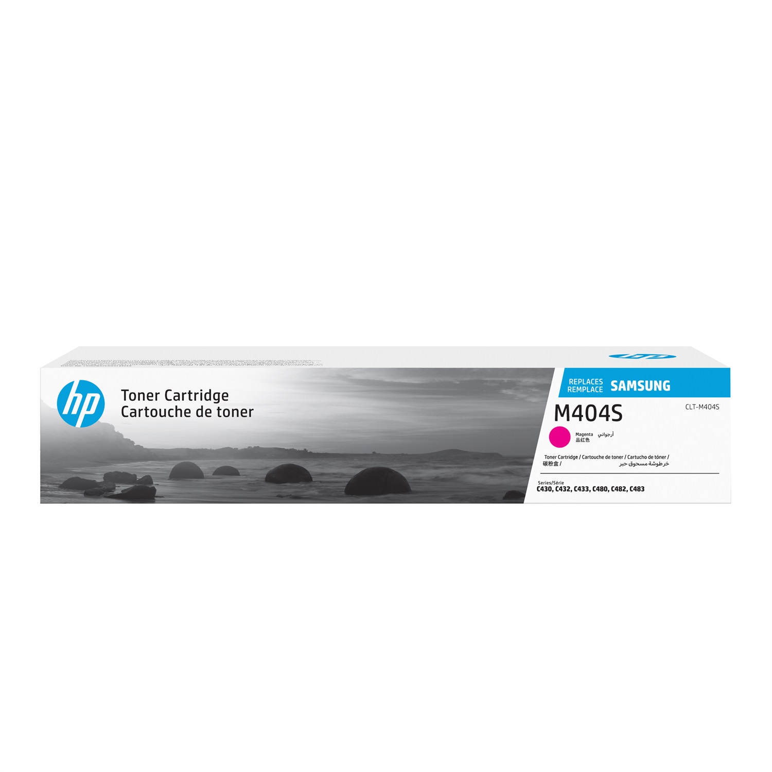 Samsung Cartuccia Toner Magenta Originale CLT-M404S (SU234A) - 1000 Pagine per Stampanti Xpress SL-C430, C430W, C480, C480FW