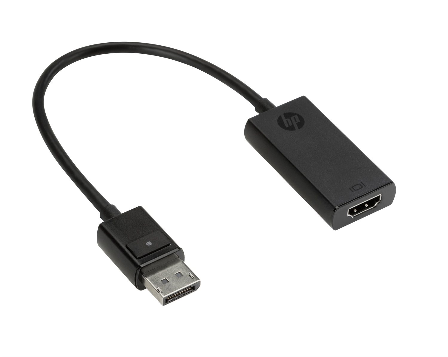 HP Adattatore da DisplayPort a HDMI True 4K - Maschio a Femmina, Nero, Modello 2JA63AA
