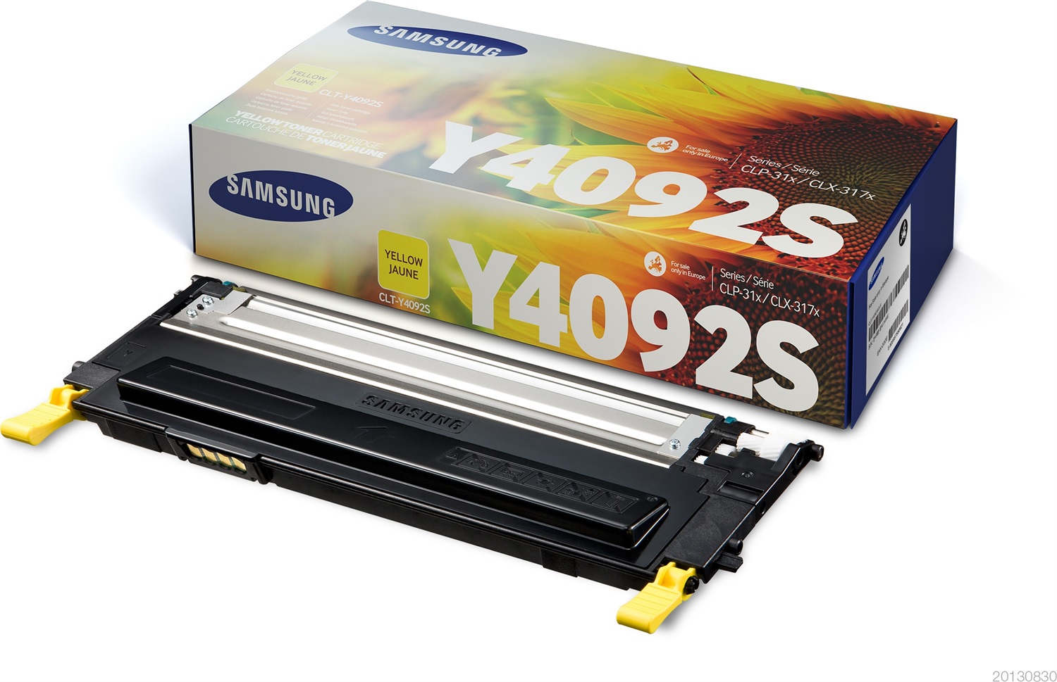 Samsung Toner Laser Giallo CLT-Y4092S - 1000 Pagine, Compatibile con CLP-310/CLX-3170
