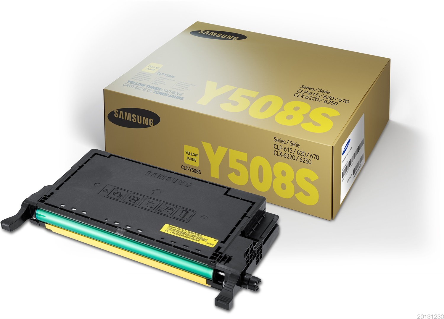 Samsung CLT-Y5082S Cartuccia Toner Giallo da 2.000 pagine per stampanti CLP-620ND, CLP-670N, CLX-6220FX