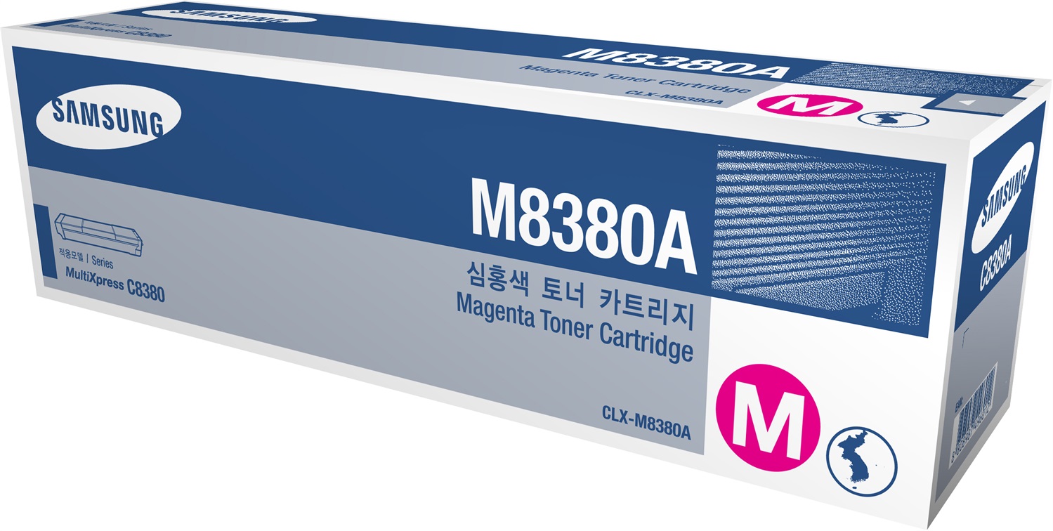 Samsung Cartuccia Toner Magenta CLX-M8380A - 15000 Pagine - Compatibile con CLX-8380ND