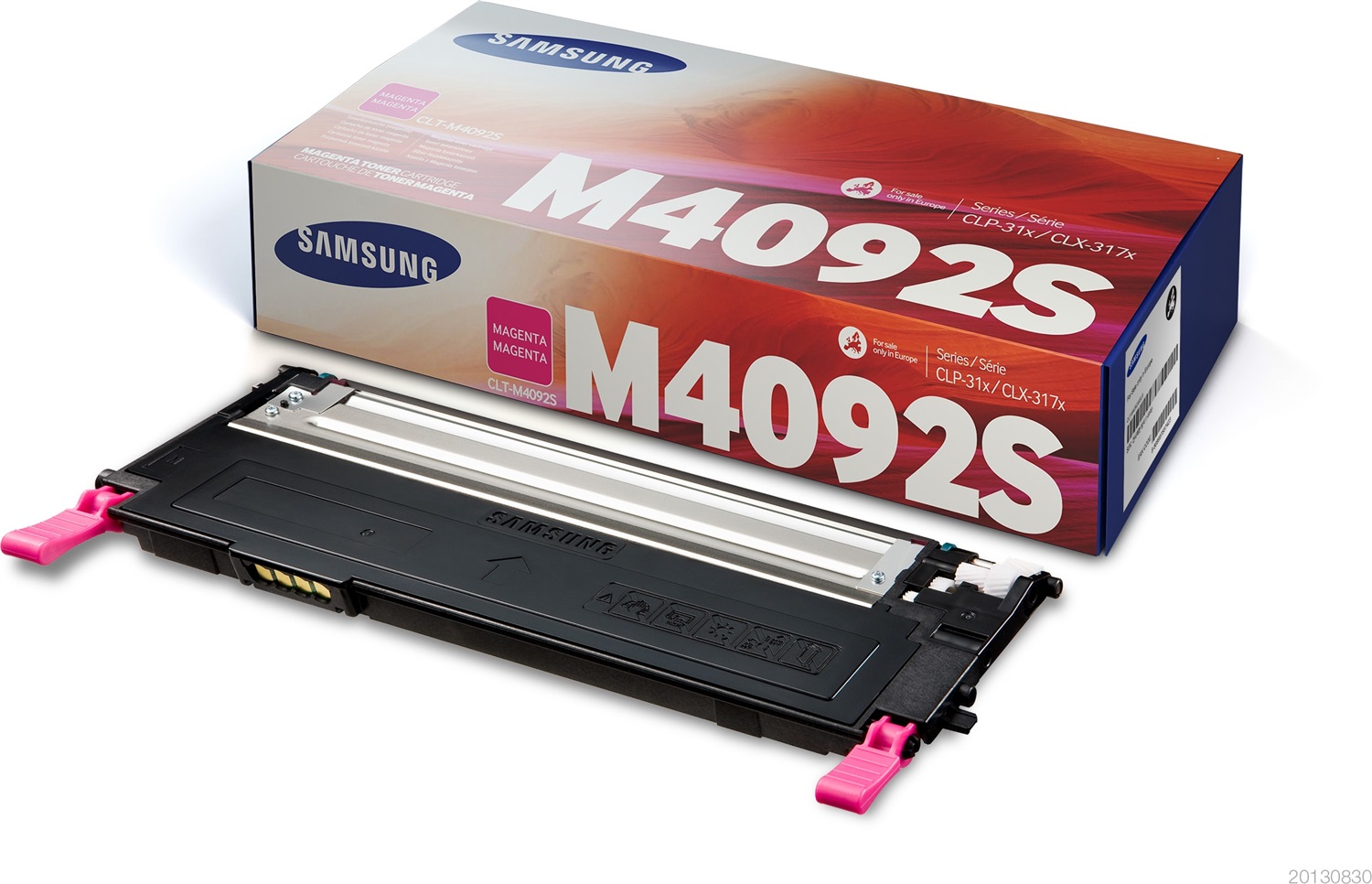 Samsung Toner Magenta CLT-M4092S - Compatibile con CLP-310, CLP-310N, CLP-315, CLP-315W, CLX-3170FN, CLX-3175FN - Durata 1000 pagine