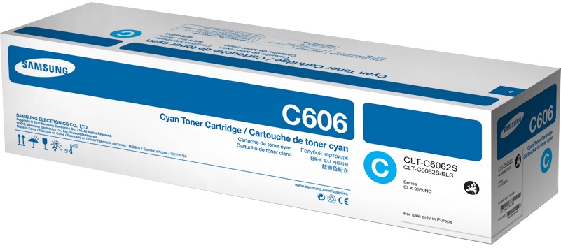 Samsung Cartuccia Toner Ciano CLT-C6062S - 20.000 Pagine - Compatibile con CLX-9250ND/9350ND