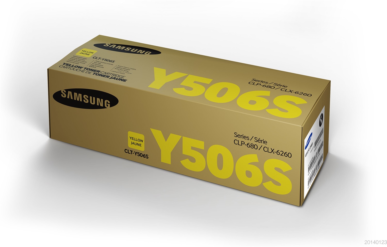 Samsung Cartuccia Toner Giallo Originale CLT-Y506S - 1500 Pagine, Compatibile con CLP-680DW/680ND, CLX-6260FD/FR/FW/ND