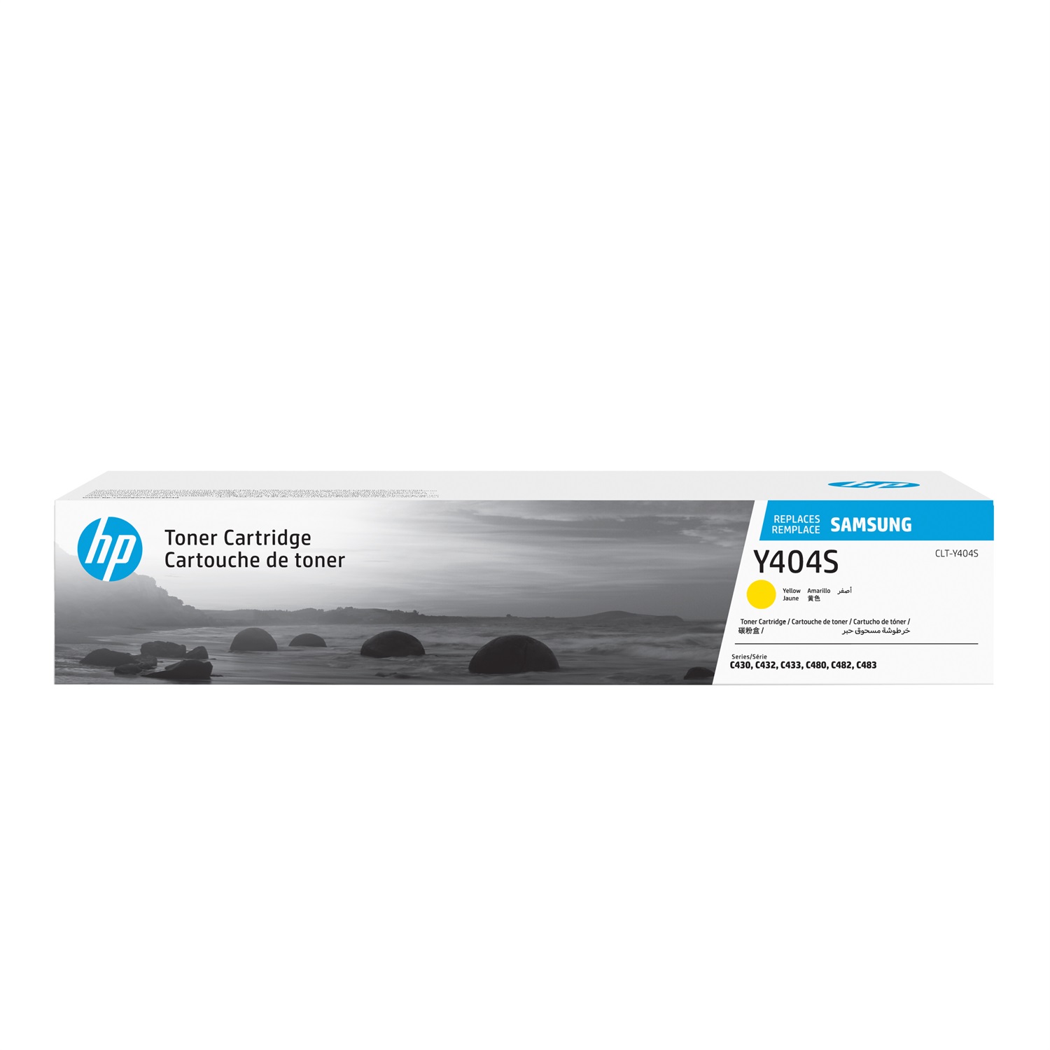 Samsung Cartuccia toner giallo originale CLT-Y404S - 1000 pagine, compatibile con SL-C430, SL-C430W, SL-C480, SL-C480FW