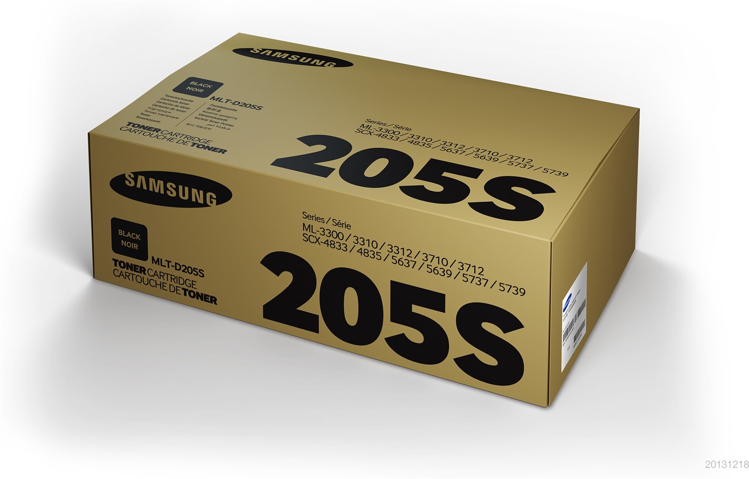 Samsung Cartuccia Toner Nero MLT-D205S - 2000 Pagine, Compatibile con ML-3310/3710