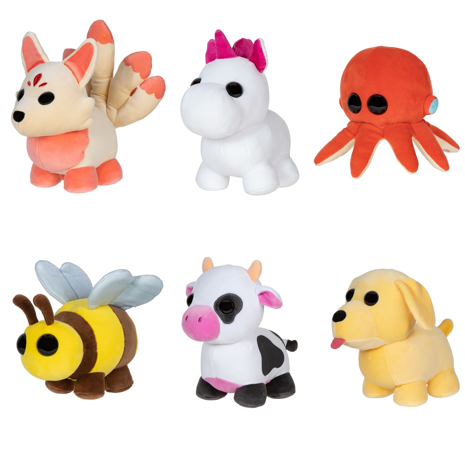 ak tronic Peluche da Collezione RB AdoptMe! - Dimensioni 20-21 cm, Assortiti, Rarità Comune a Leggendario